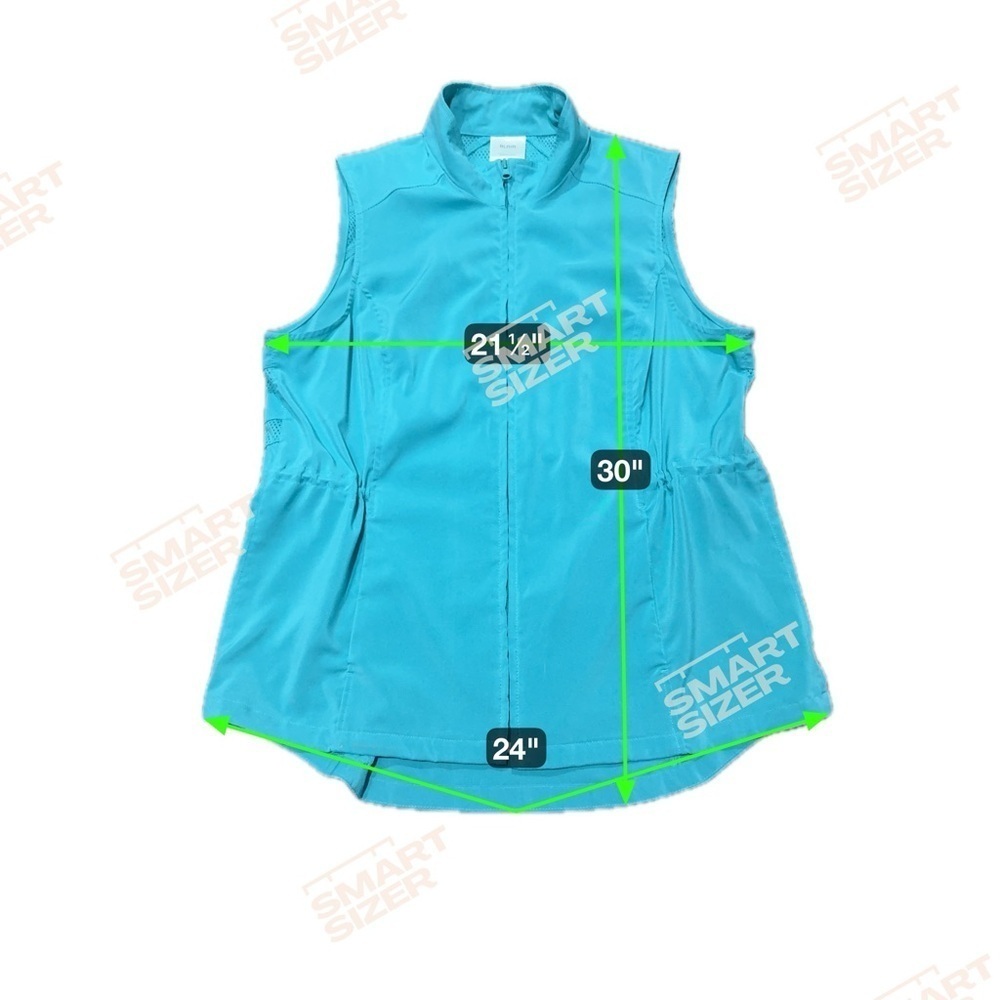 Blair Womens Seafoam Green Track Vest and Capris Set Size Large - Picture 4 of 11
